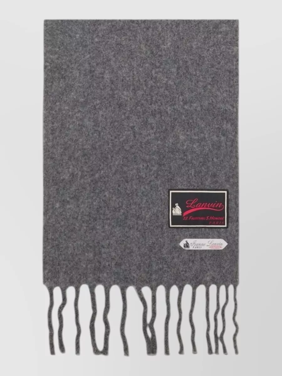 Lanvin alpaca wool scarf