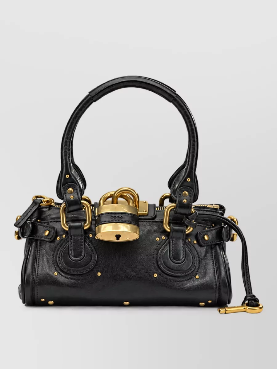 Chloé paddington leather clutch bag