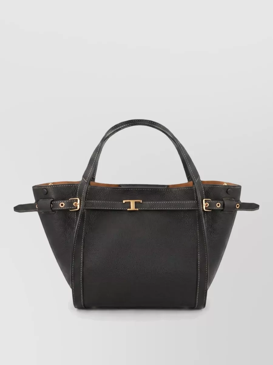 Tod's t timeless mini leather tote bag