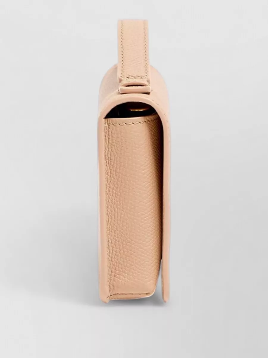 Valentino Garavani Vlogo Signature Mini Leather Clutch Bag