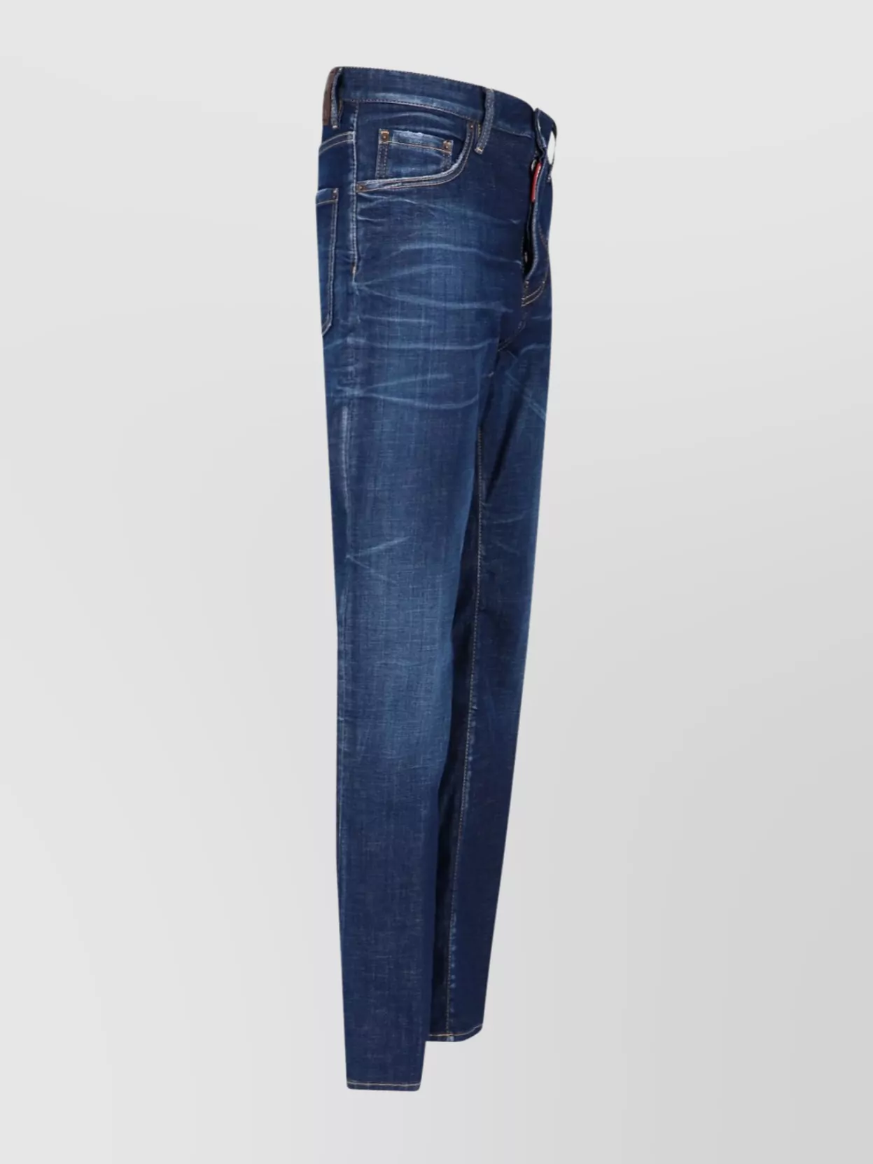 Dsquared2 Straight Leg Trousers With Belt Loops