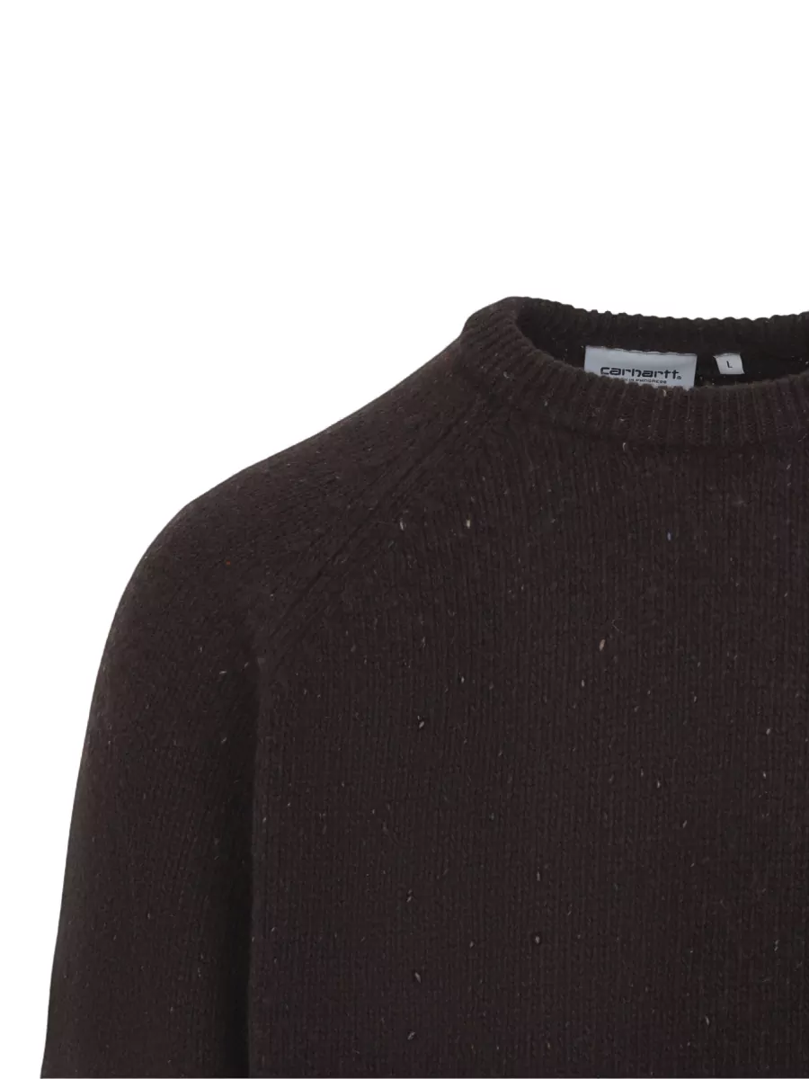 Carhartt Wip Wool-Blend Speckled Crew-Neck Jumper