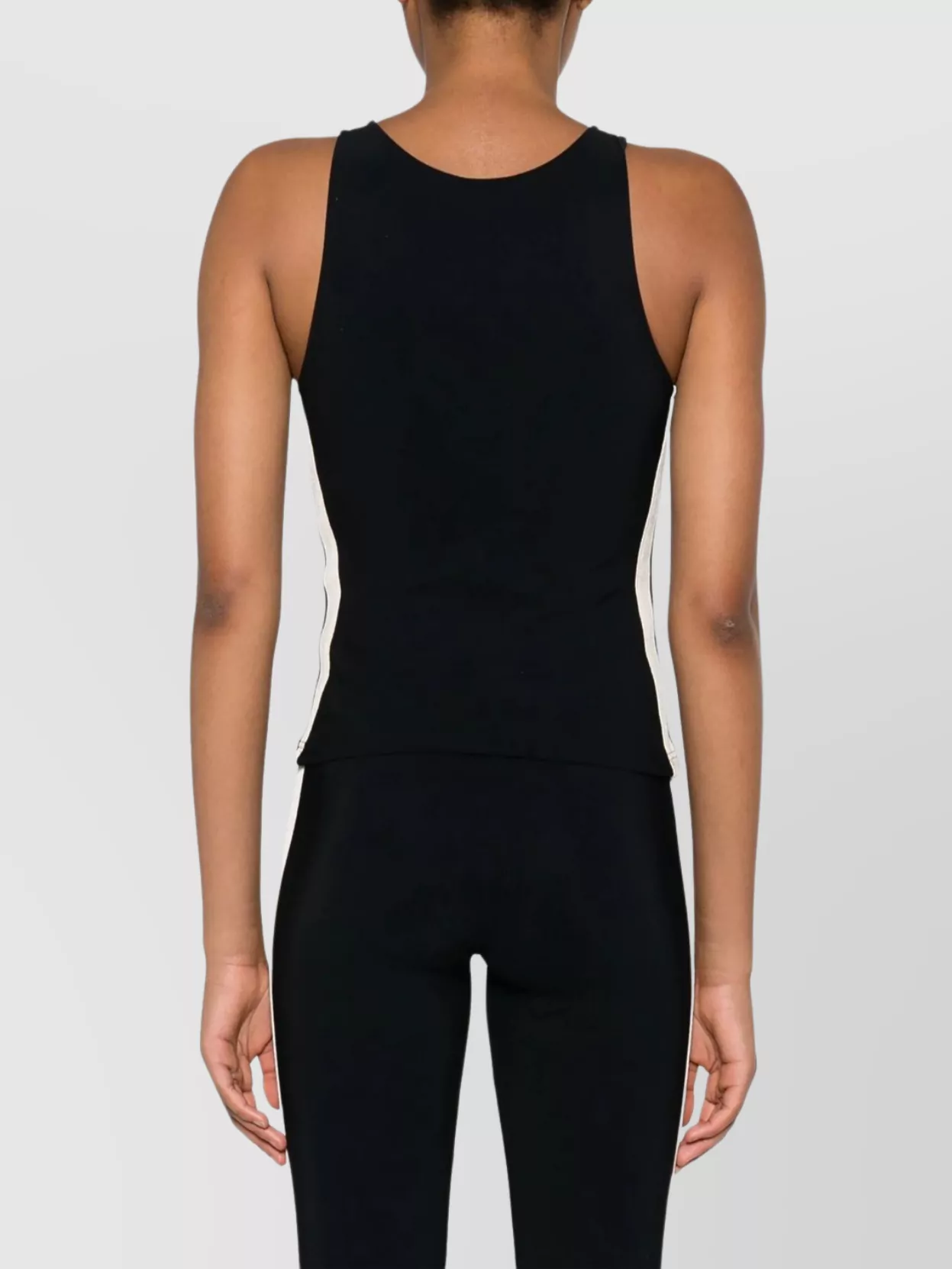 Palm Angels Crew Neck Racerback Sleeveless Tank Top