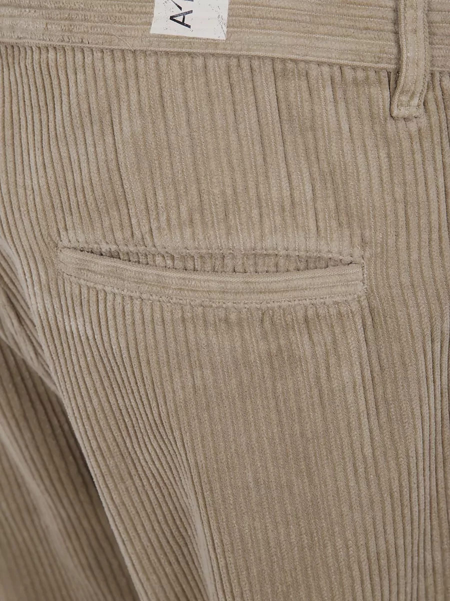 Aspesi Cotton Straight-Leg Trousers