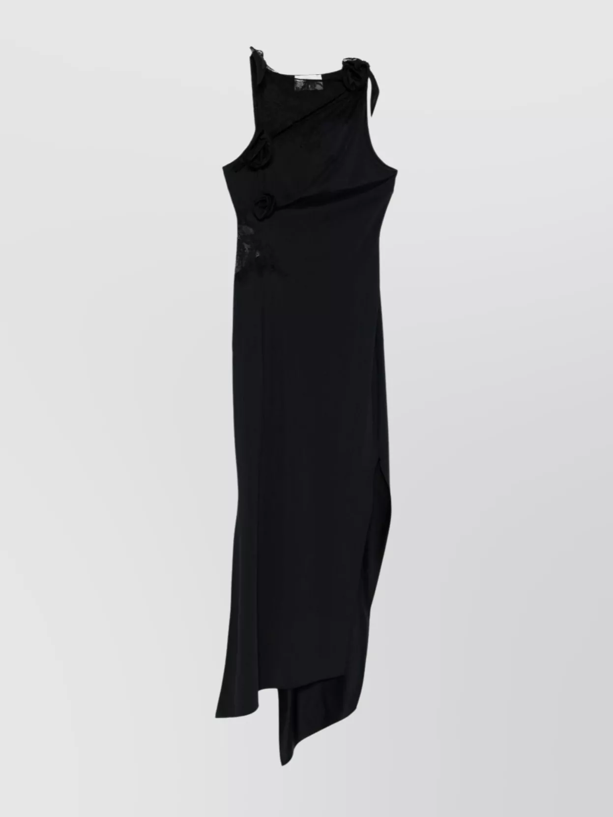 Coperni Knee Length Dress Featuring Floral Appliqué