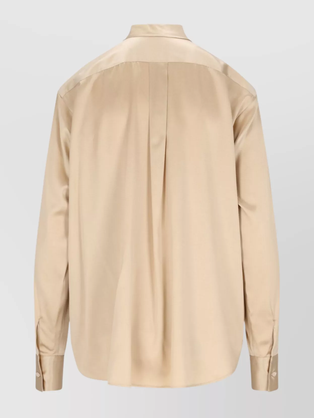 Ermanno Scervino Bow Detail Long Sleeves Pleated Back Top
