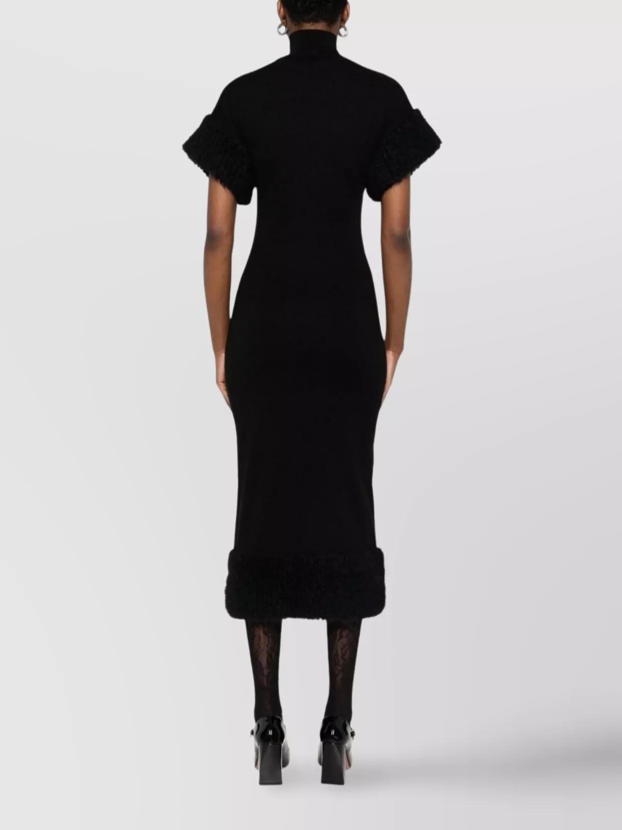 Moschino Knee Length Dress High Neckline