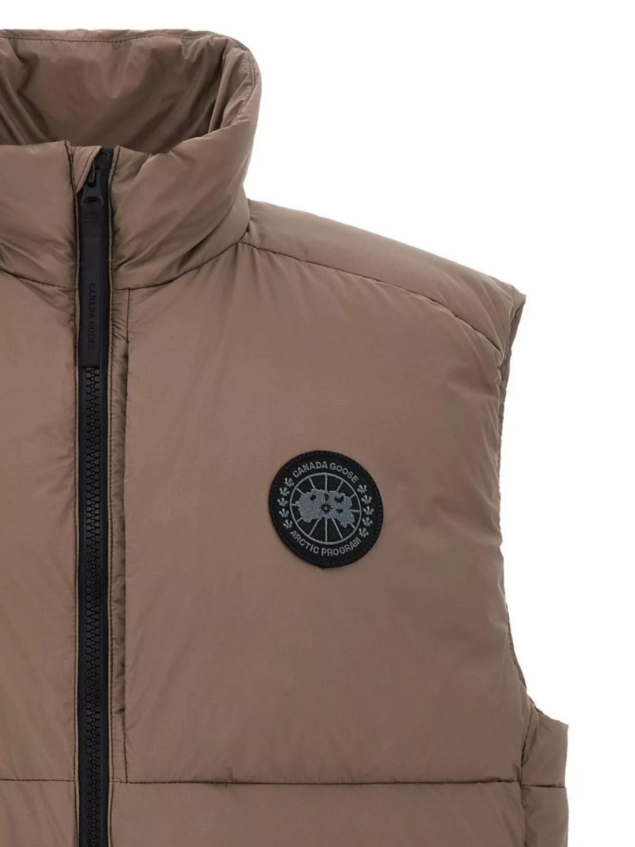 Canada Goose High Collar Sleeveless Vest And Pockets