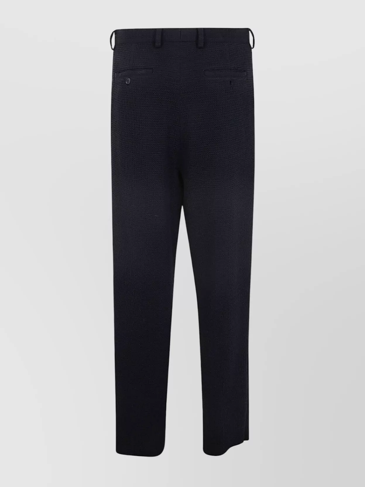 Giorgio Armani Wide Leg Trousers In Textured Fabric