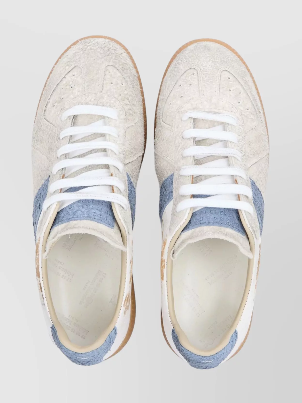 Maison Margiela Replica Lace-Up Low-Top Sneakers