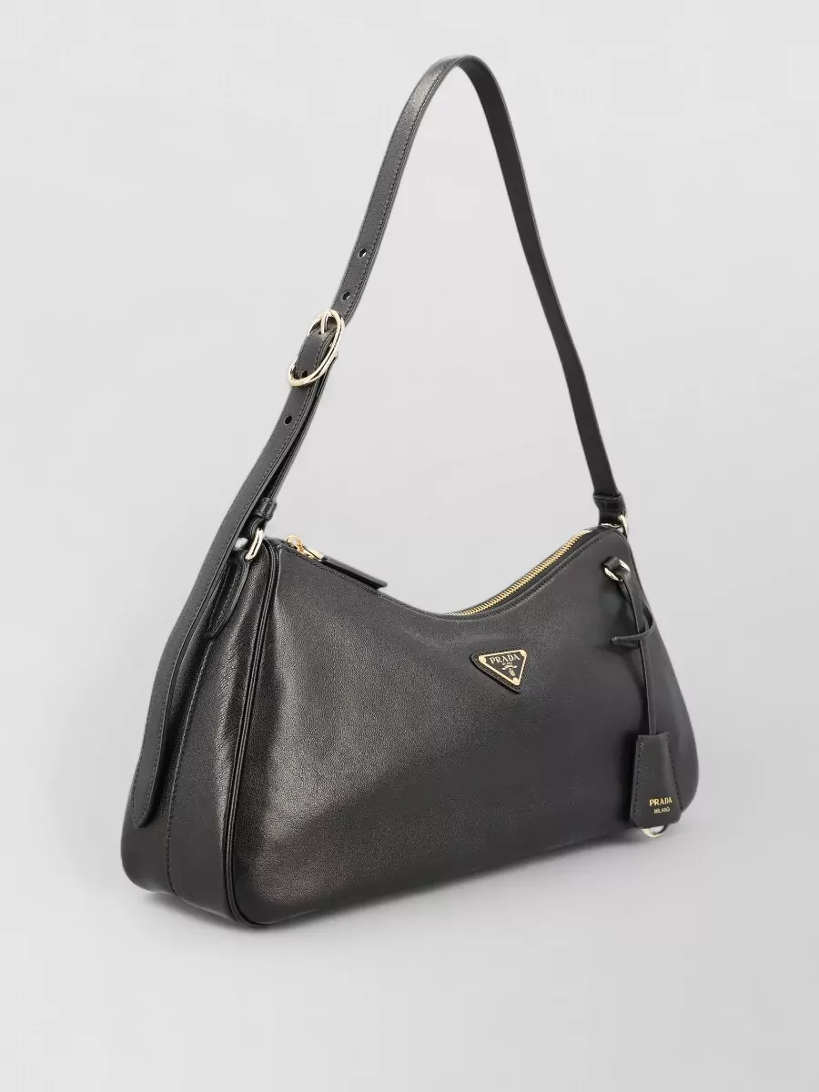 Prada Na Nappa Leather Shoulder Bag
