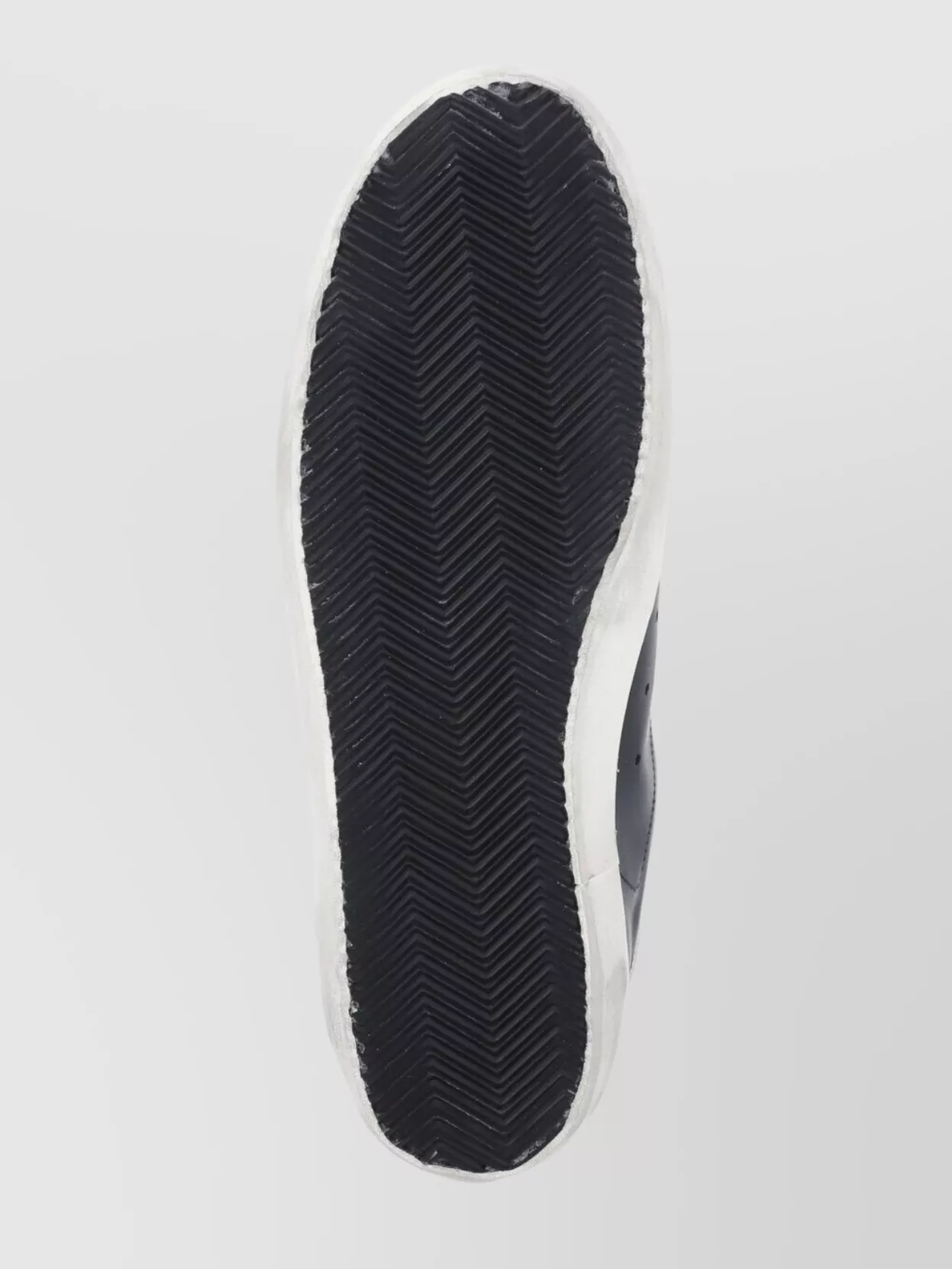 Golden Goose 'super-star' Black Low Top Sneakers With Logo Patch And Suede Details In Leather Man In Black