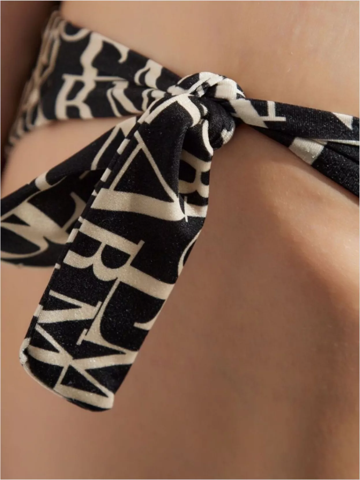Emporio Armani Logo Bandeau Bikini Set
