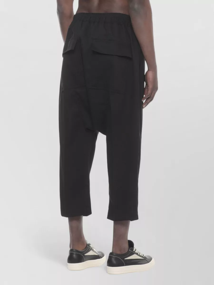 Rick Owens Wool Straight-Leg Trousers