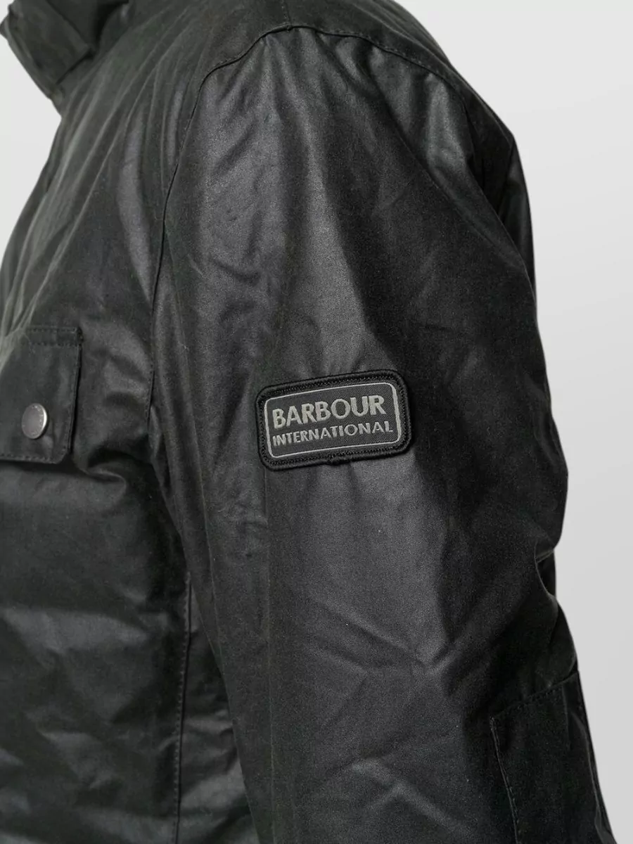 Barbour International Cotton Waxed Lightweight Jacket