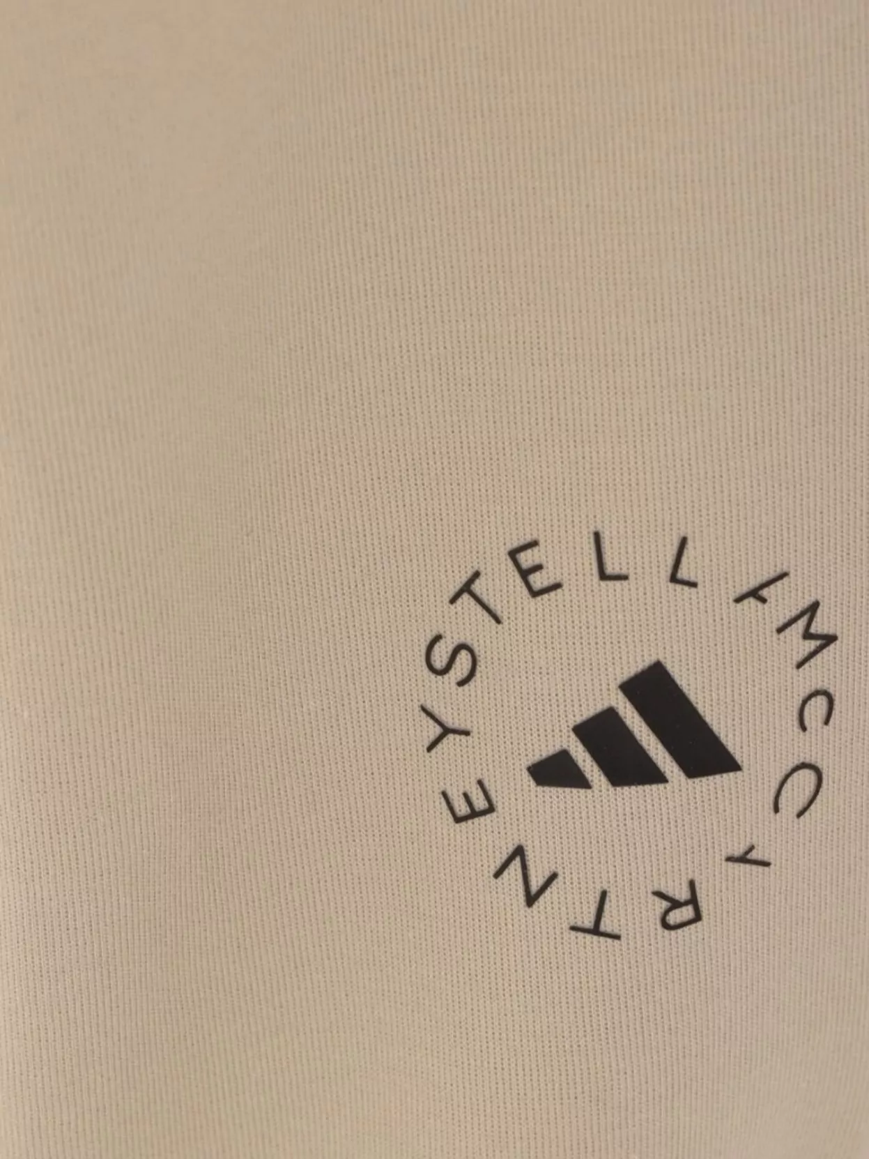 Adidas By Stella Mccartney Logo Organic Cotton Sweatpants