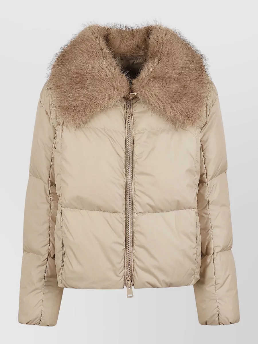 Herno down quilted short coat