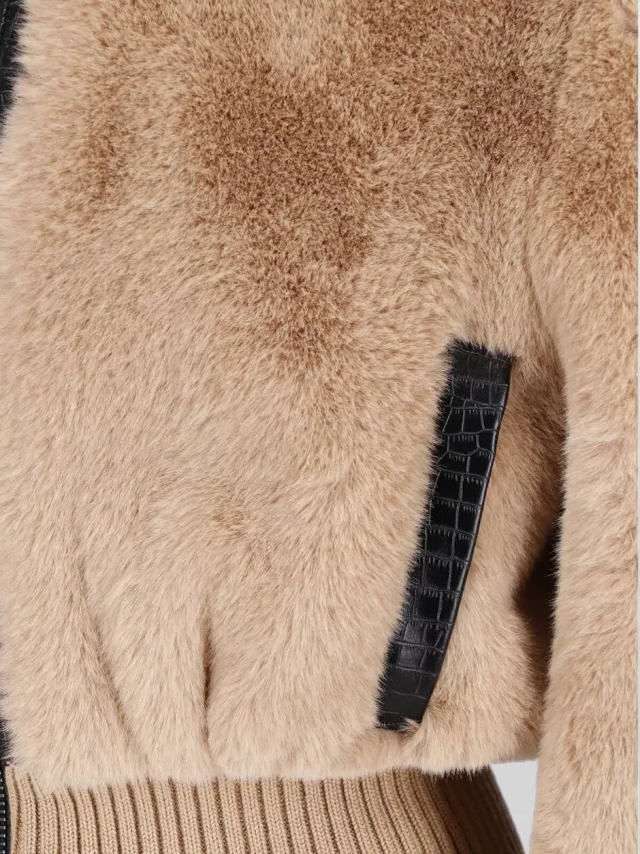 Pinko Faux Fur Coat