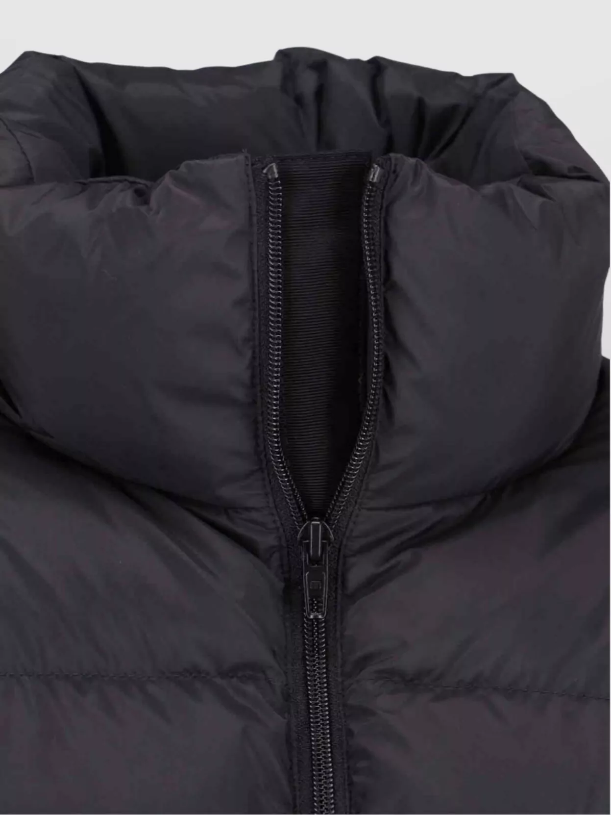 Balenciaga Quilted Jacket With High Collar And Pockets In Black