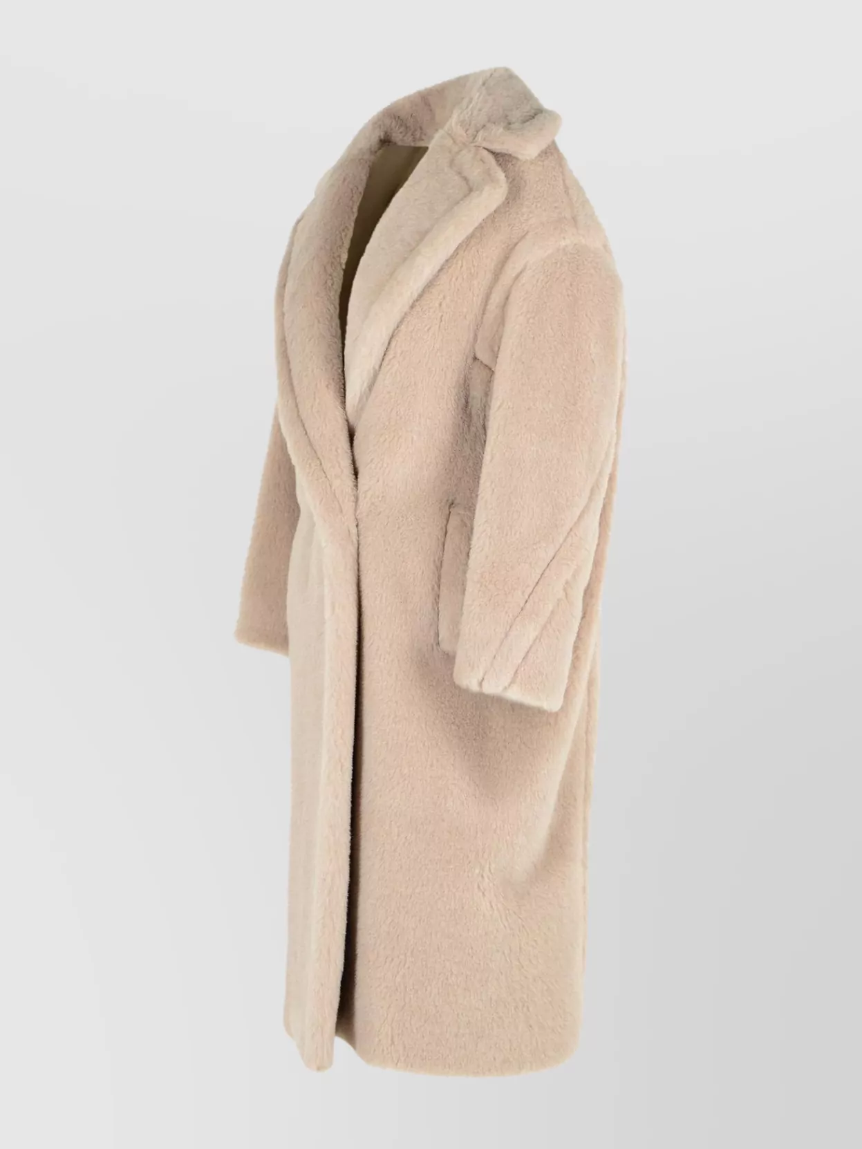 Max Mara Alpaca And Virgin Wool Hooded Coat