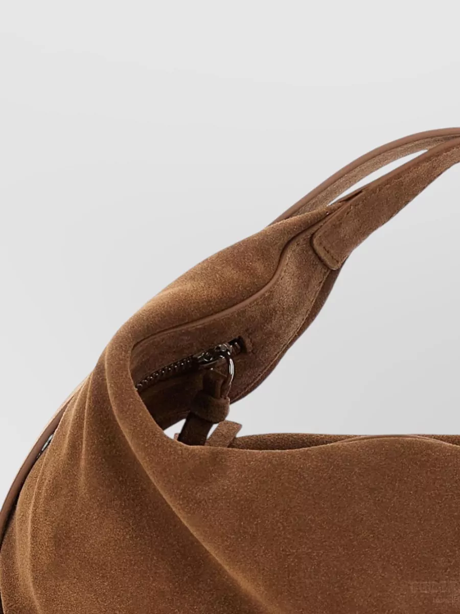 Federico Cina Leather Shoulder Bag