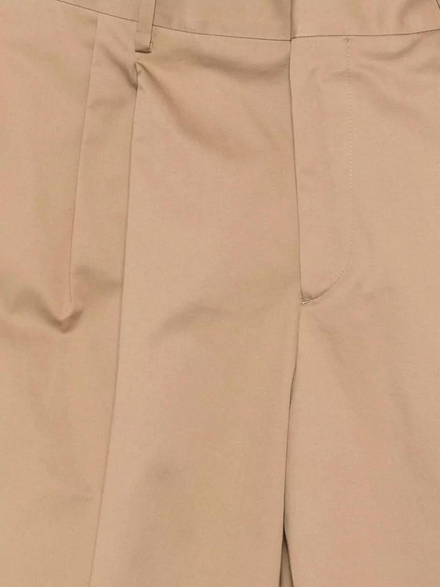 Lardini Pleated Straight-Leg Trousers