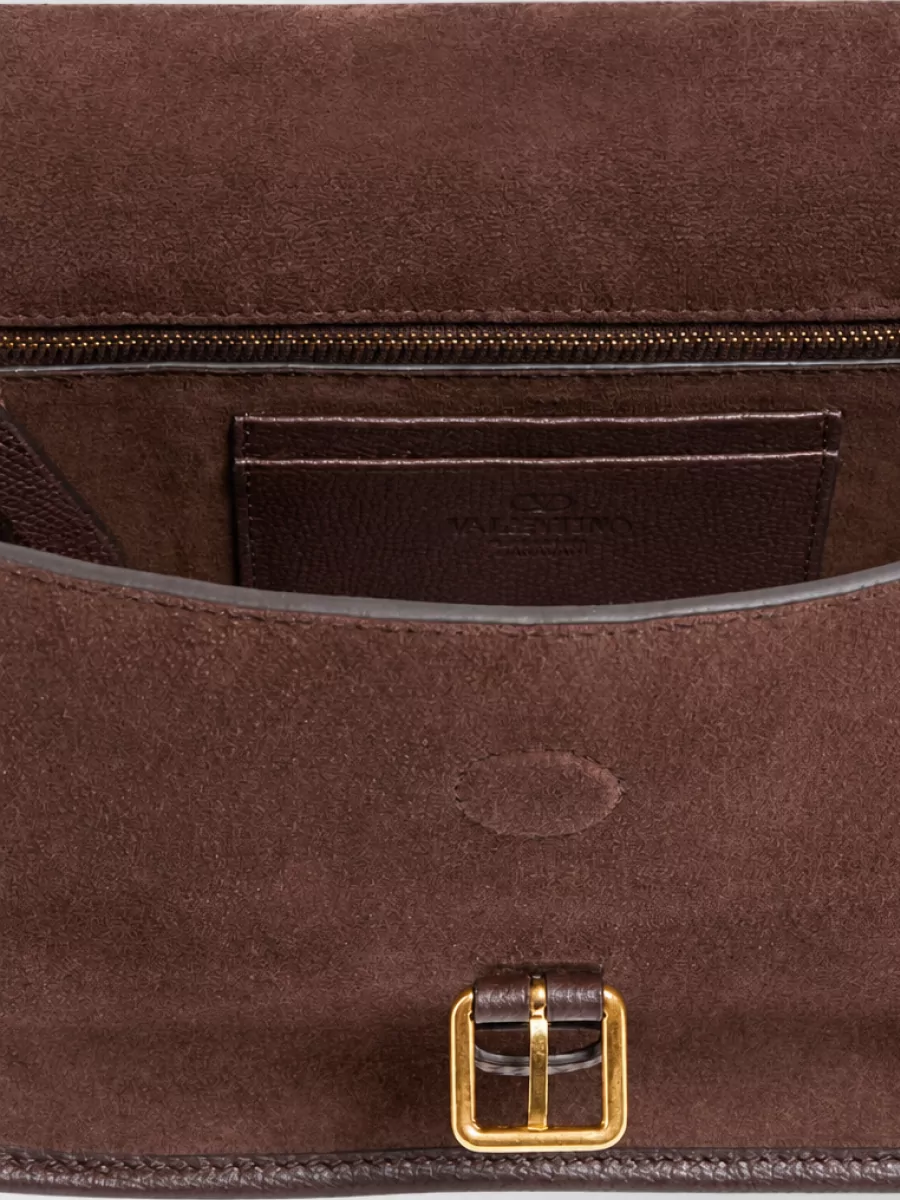Valentino Suede Shoulder Bag