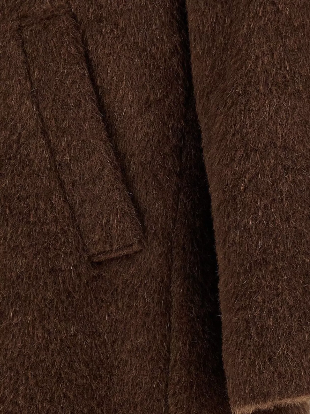 Séfr Long Sleeve Single-Breasted Coat And Pockets