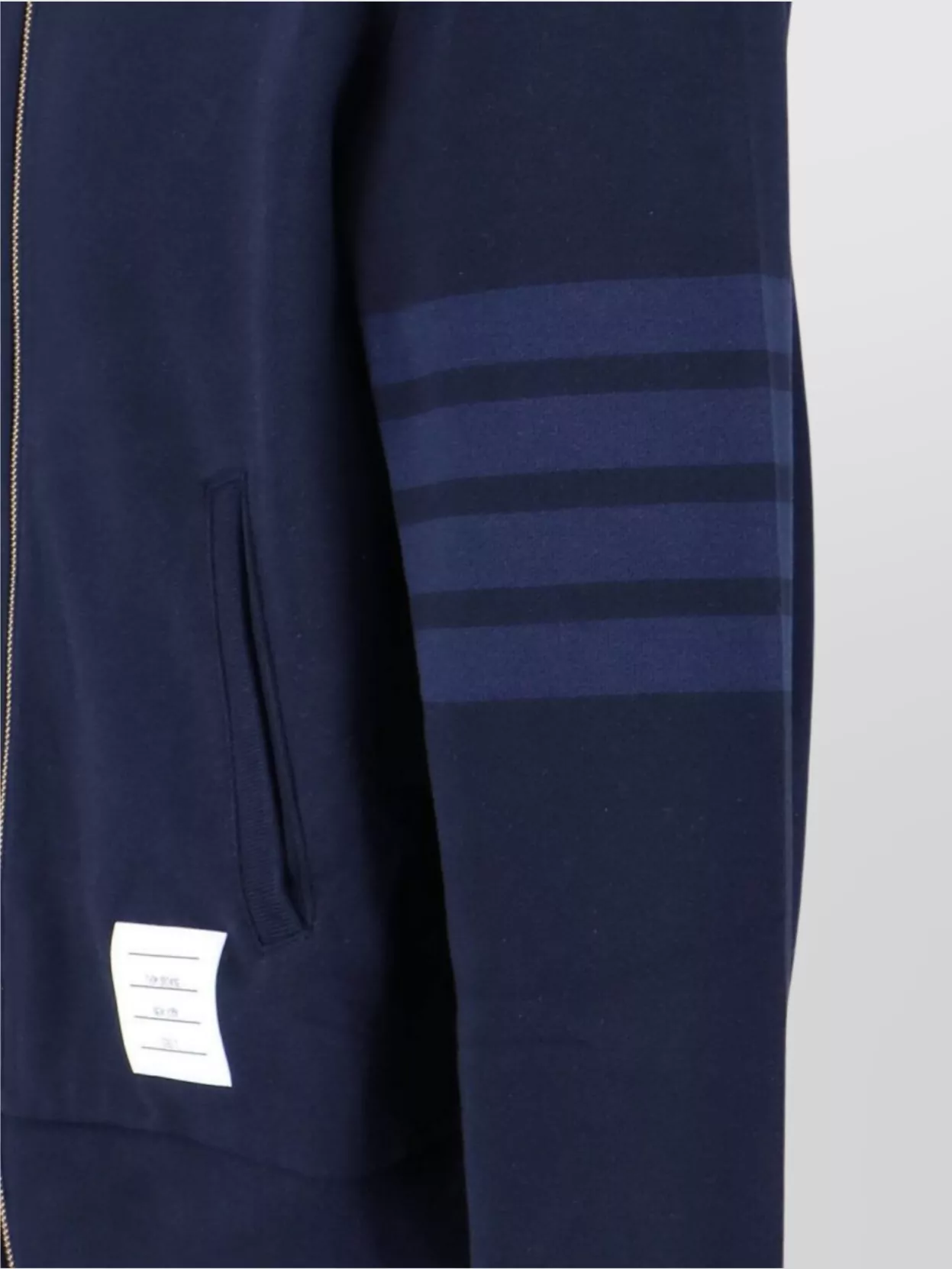 Thom Browne Relaxed Fit Jacket Striped Accents