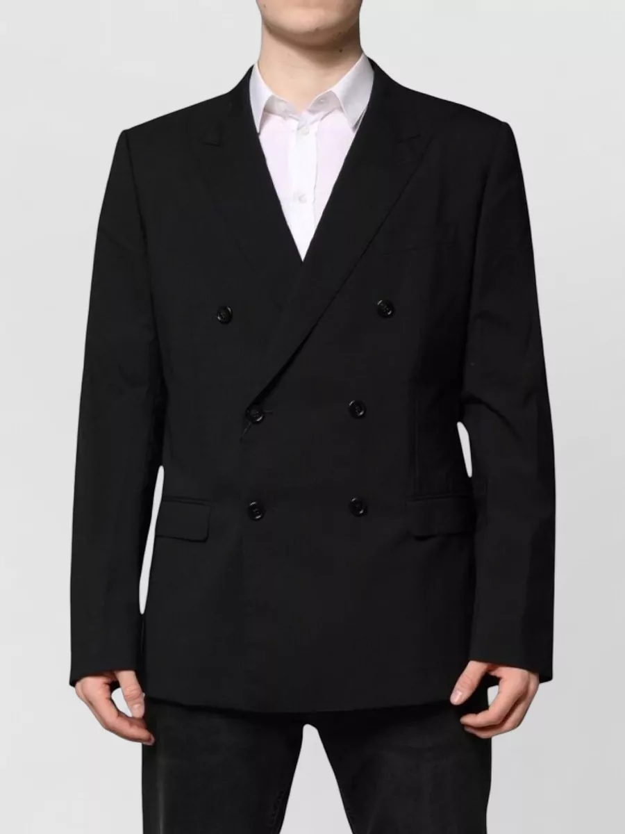 Dolce&Gabbana virgin wool double-breasted blazer