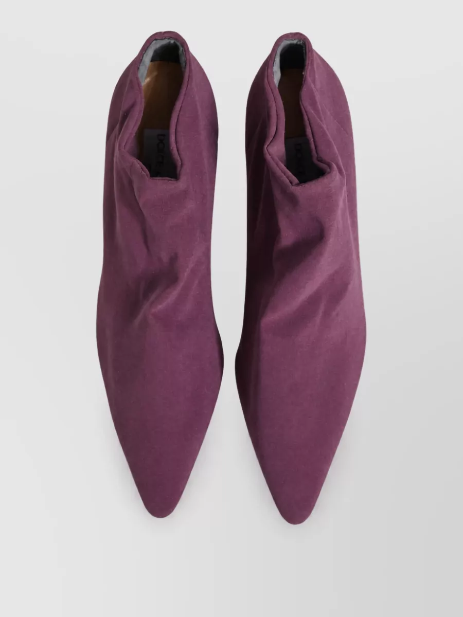 Dolce&Gabbana Suede Leather Ankle Boots
