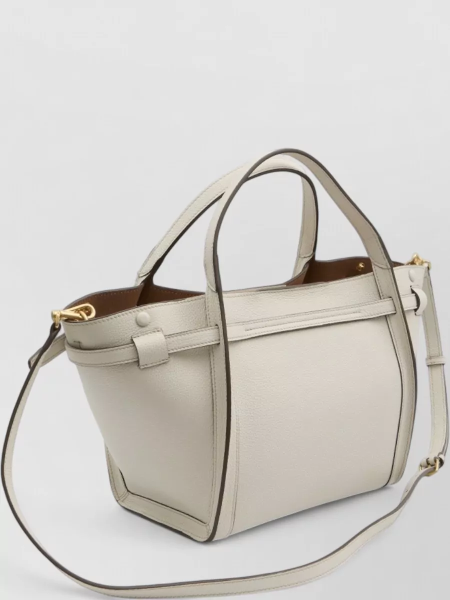 Tod's Small Leather Beach Shopping Bag