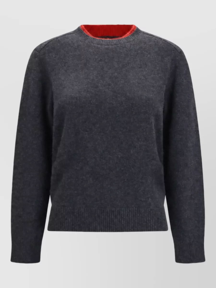 Loulou Studio cashmere ribbed crew-neck sweater