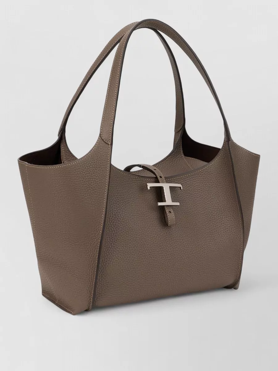 Tod's T Timeless Leather Shoulder Bag