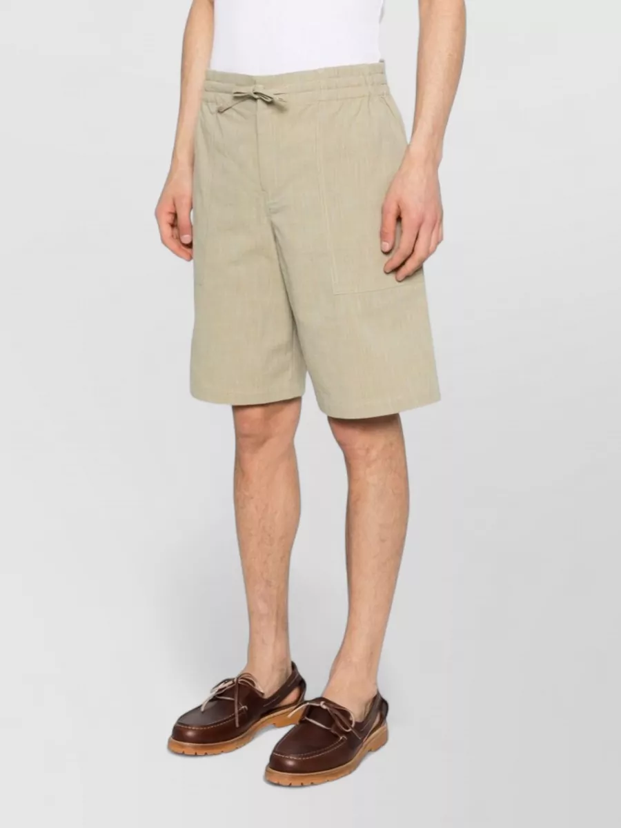 Drôle De Monsieur Cotton Bermuda Shorts