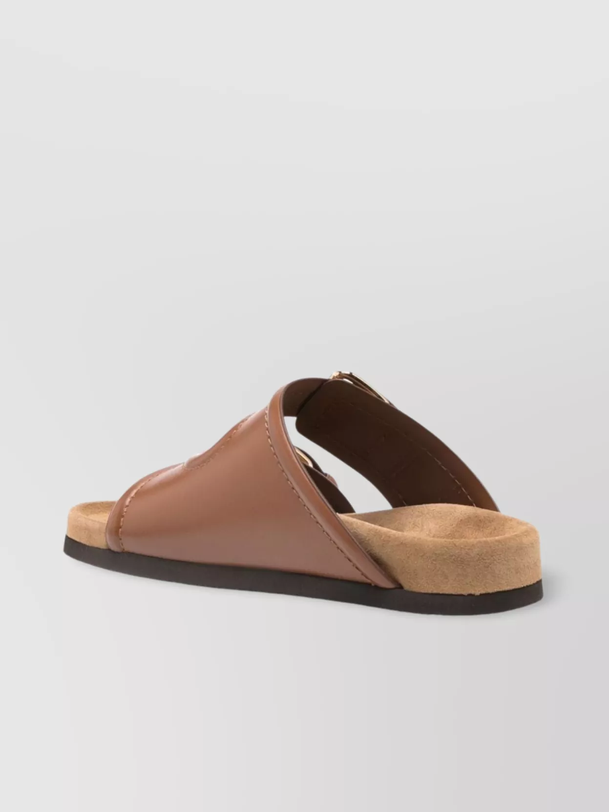 Valentino Garavani Leather Sandals Vlogo Logo
