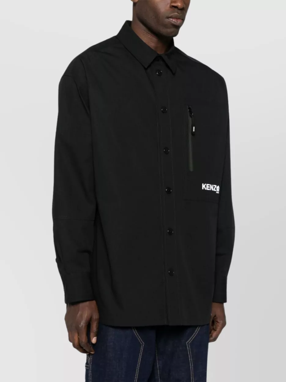 Kenzo Relaxed Fit Shirt Long Sleeves