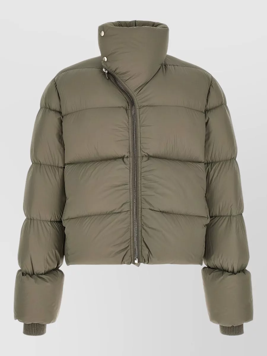 Rick Owens down oversized cropped quilted puffer jacket