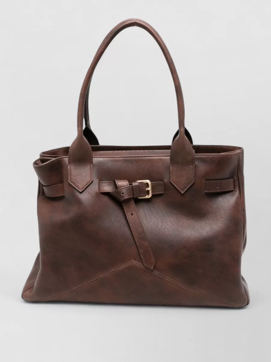Ballantyne calf leather tote bag