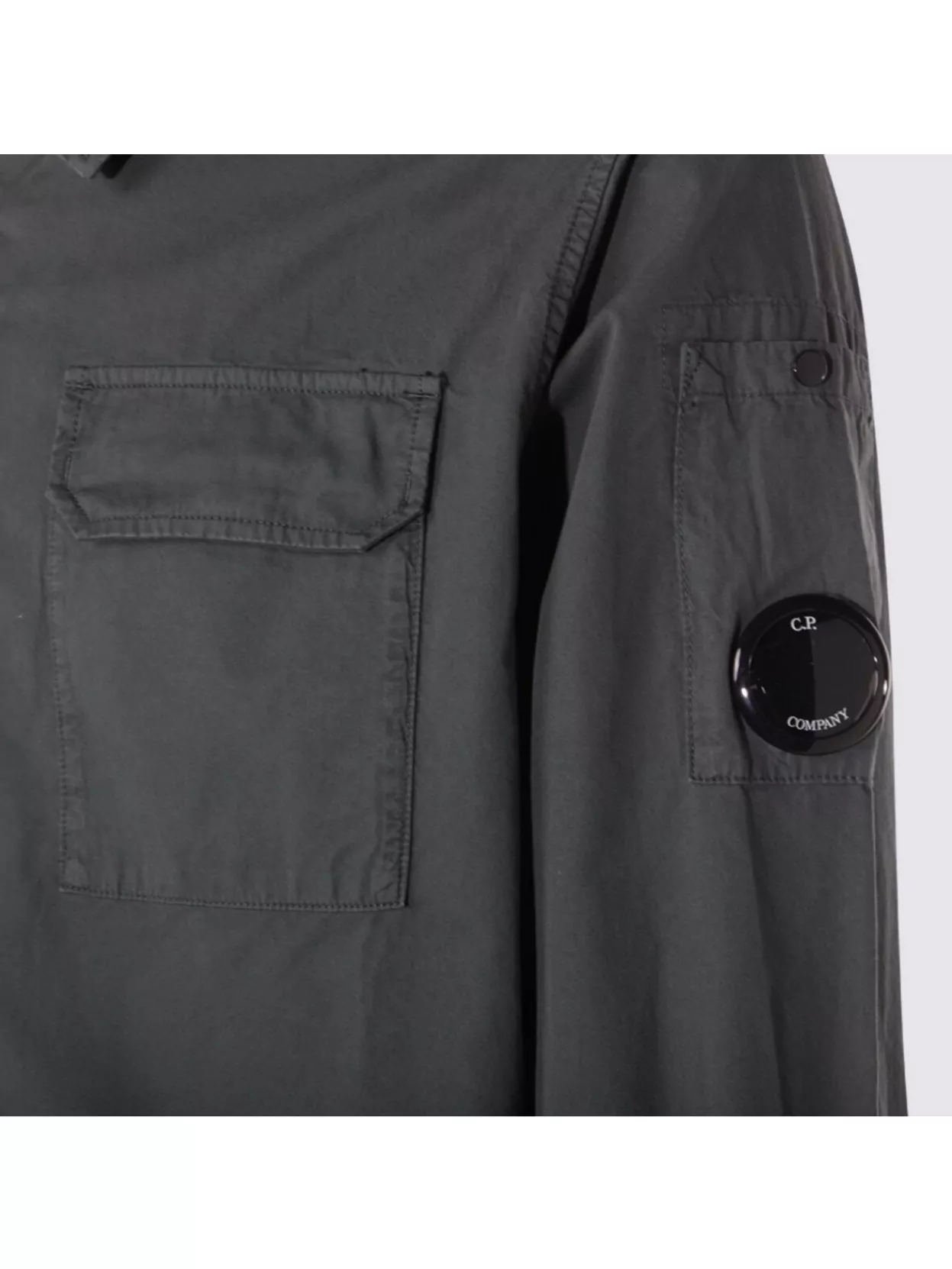 C.p. Company C.p.company Nylon Overshirt In Gray
