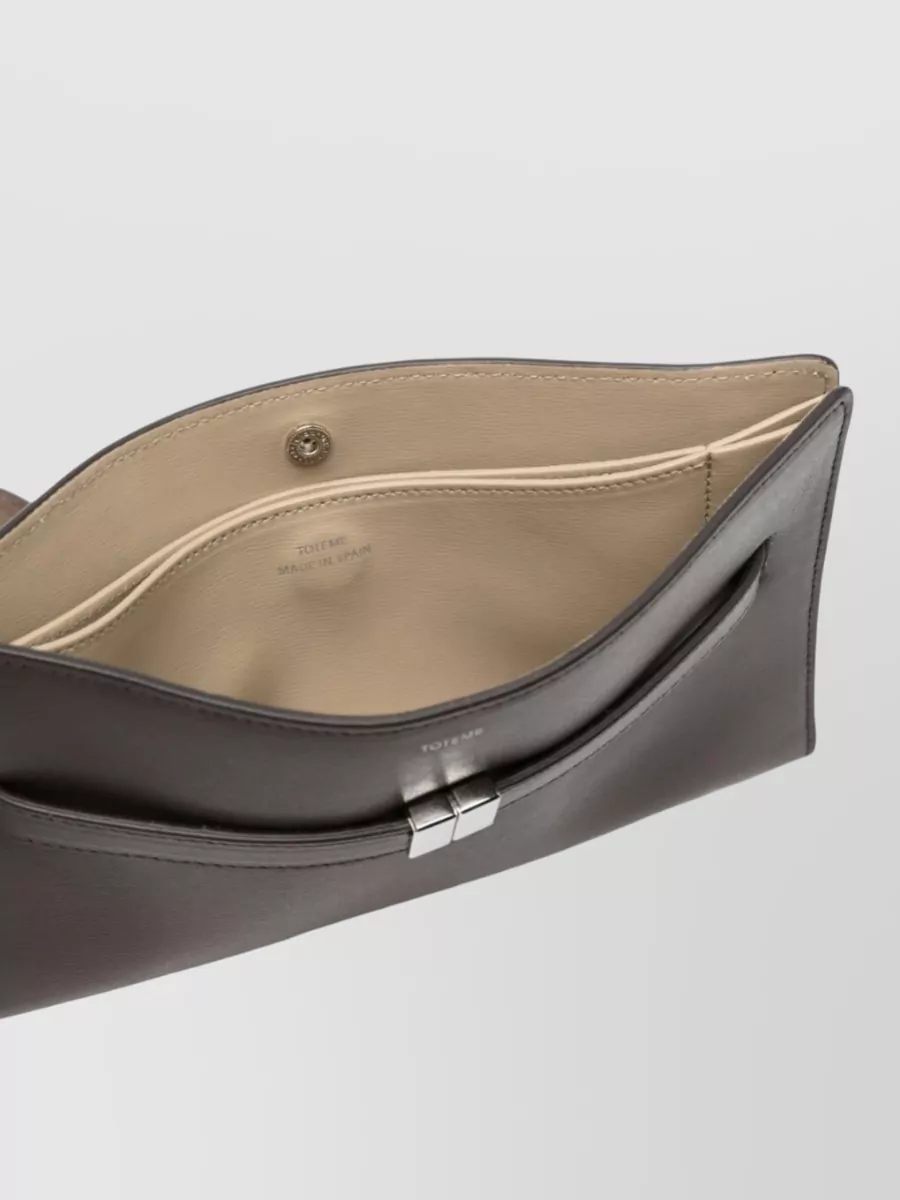 Totême Leather Mini Crossbody Bag