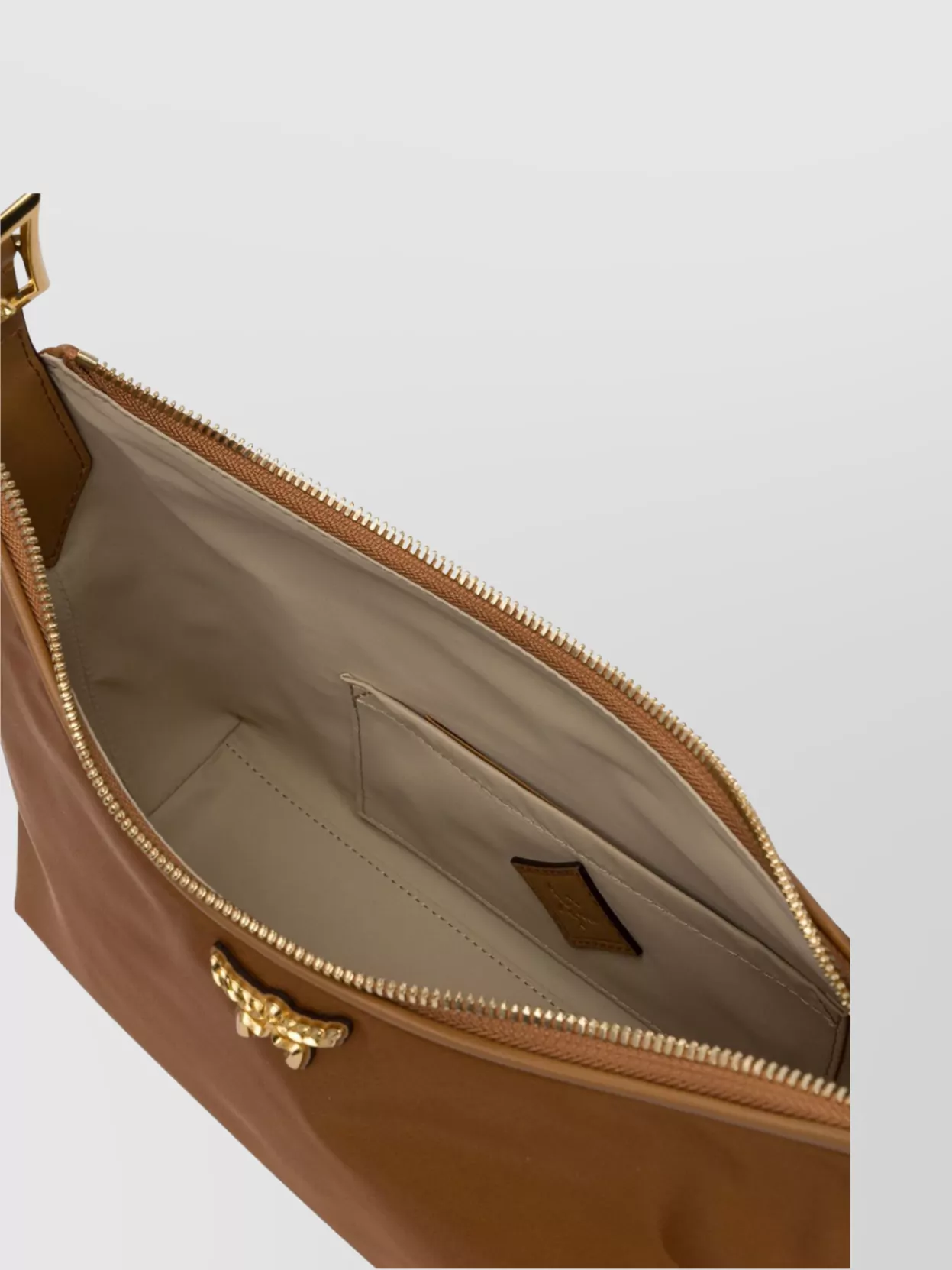 Mcm Adjustable Strap Shoulder Bags With Gold-Tone Hardware