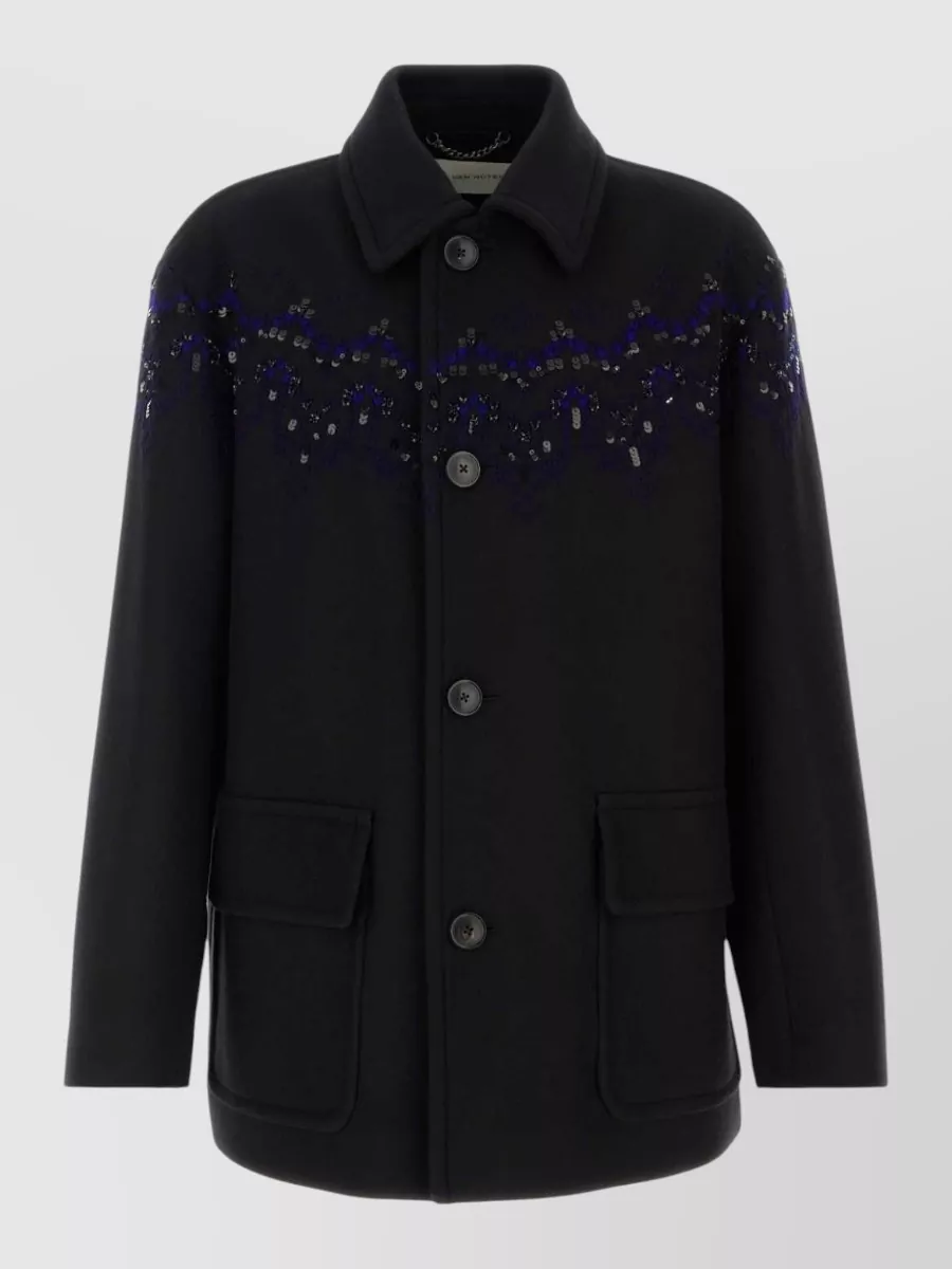 Dries Van Noten wool-blend blazer