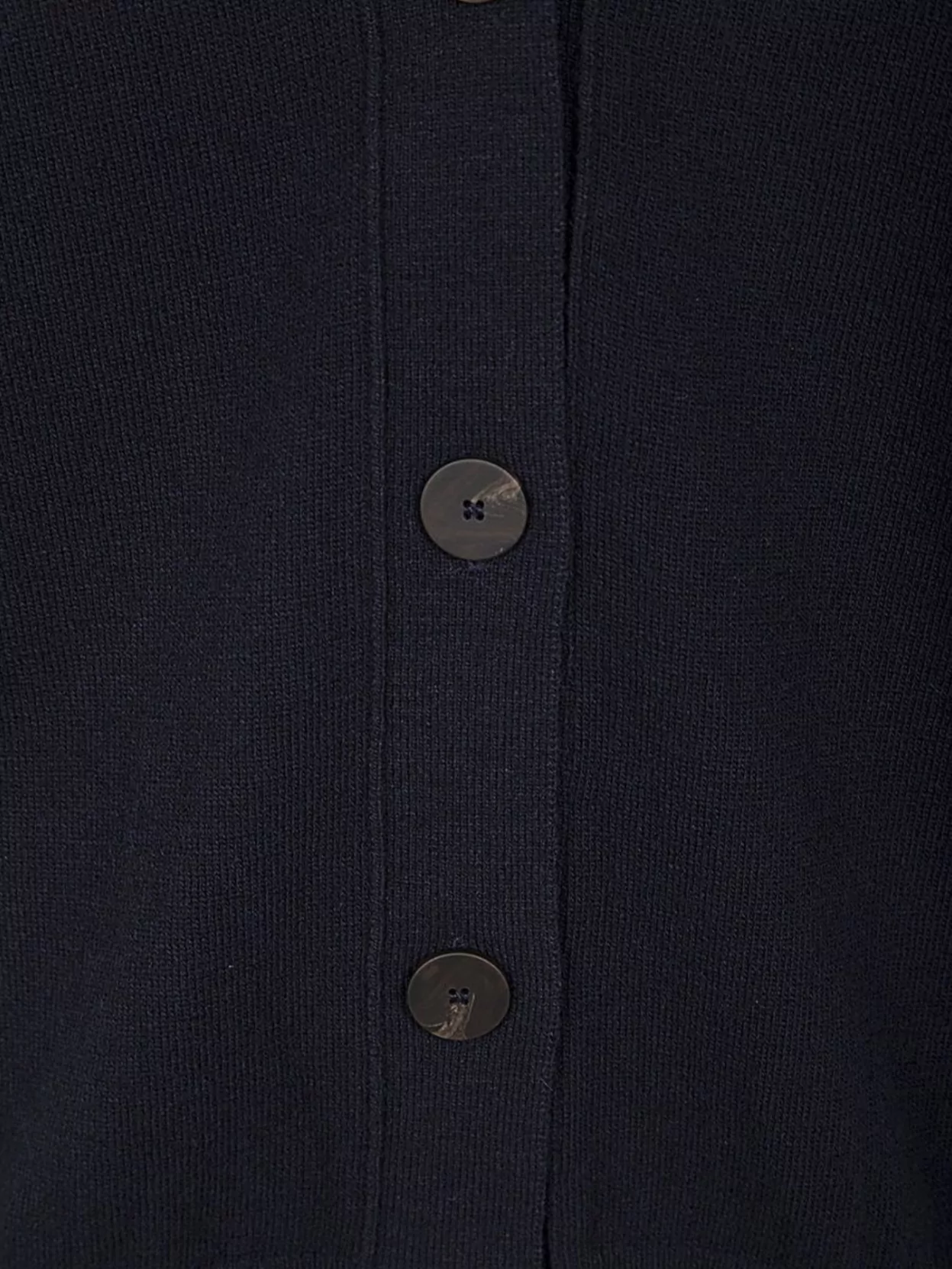 Studio Nicholson V-Neck Ribbed Knit Cardigan