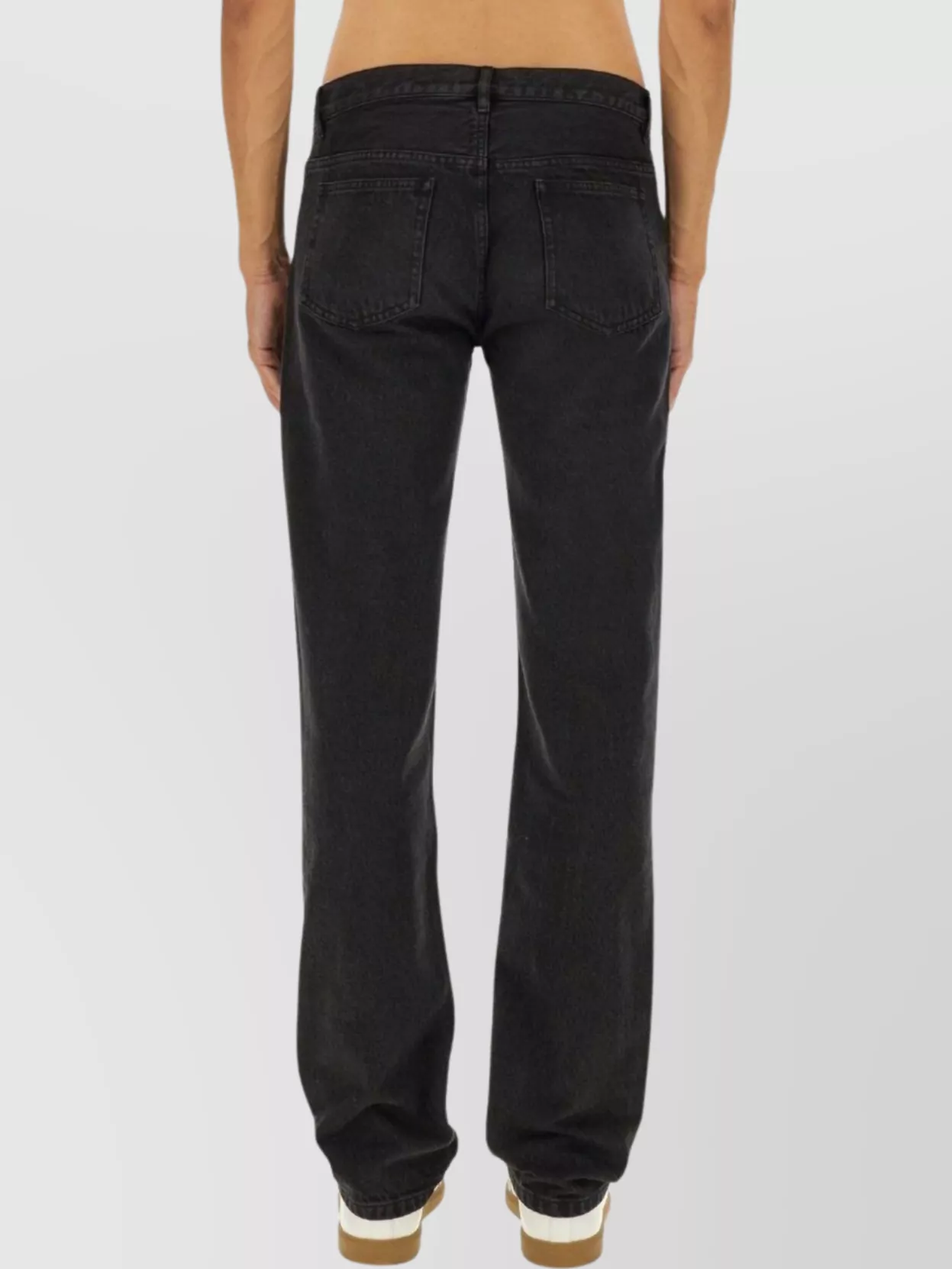A.p.c. Straight Leg Denim Featuring Five-Pocket Design