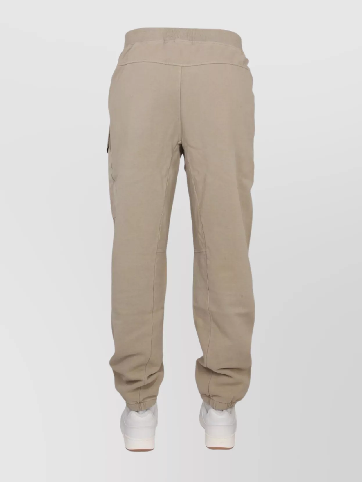 Ten C Elastic Waistband Ribbed Cuffs Side Cargo Pocket
