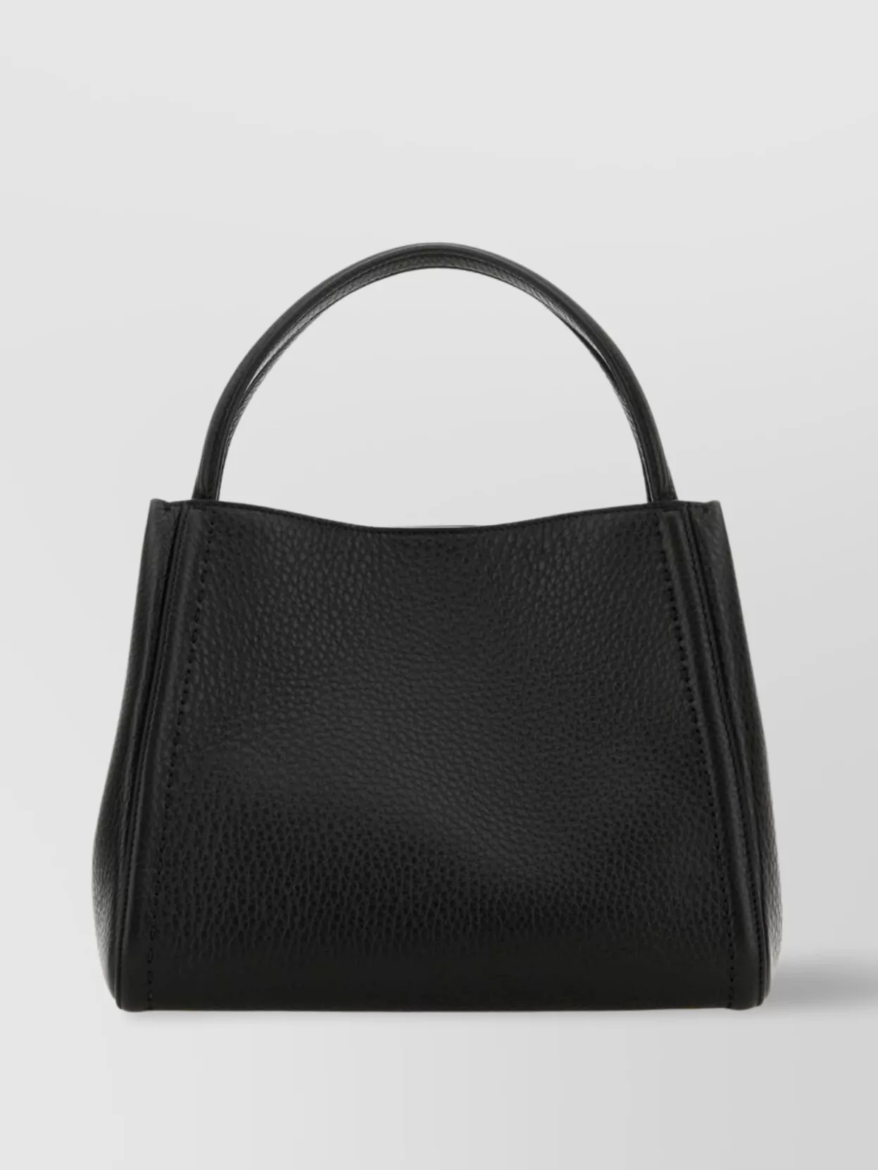 トートバッグ VALENTINO BLACK LEATHER VLOGO MOON SHOPPING BAG VLogo Moon Medium leather tote bag in black - Valentino