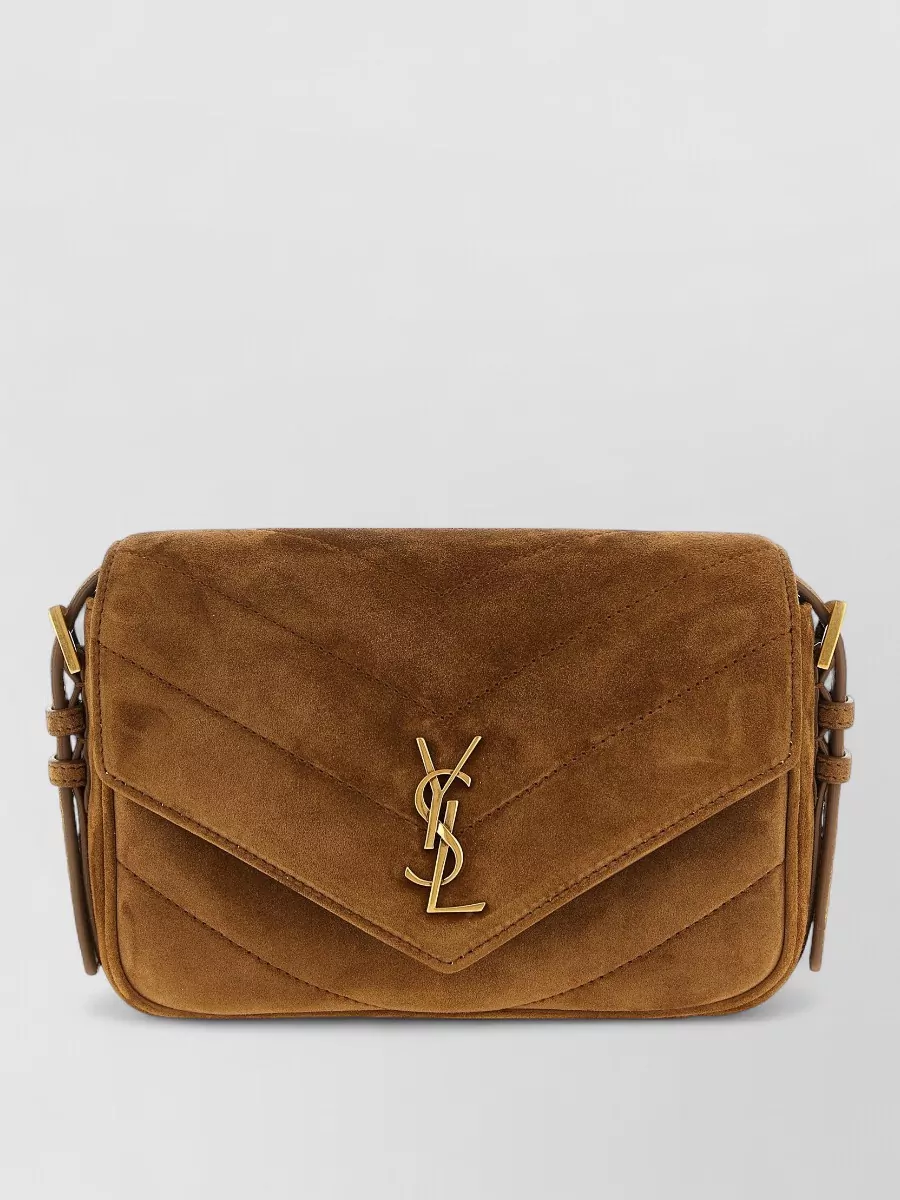 Saint Laurent loulou toy suede clutch bag