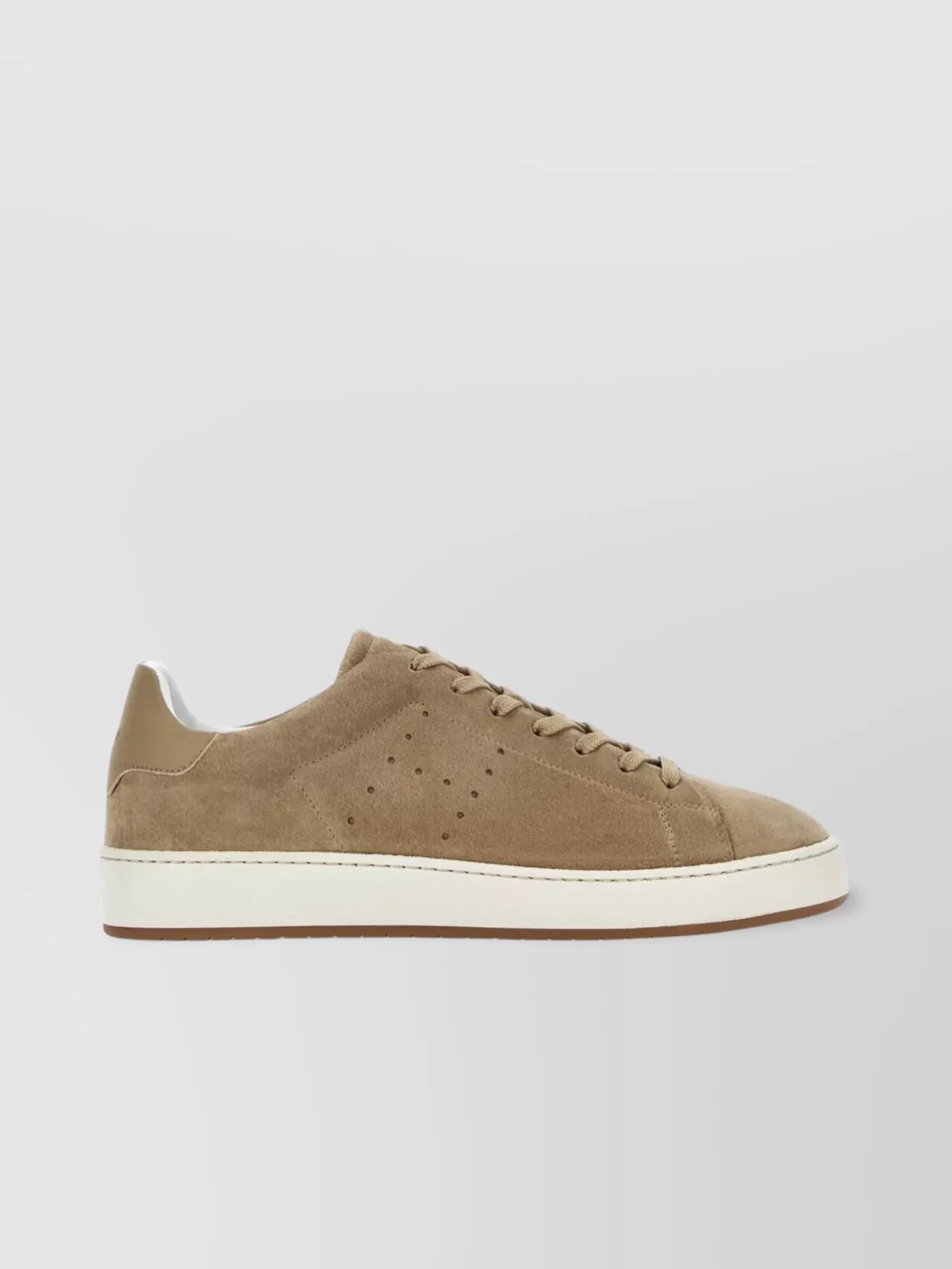 Hogan Rubber Sole Sneakers Perforated Detailing