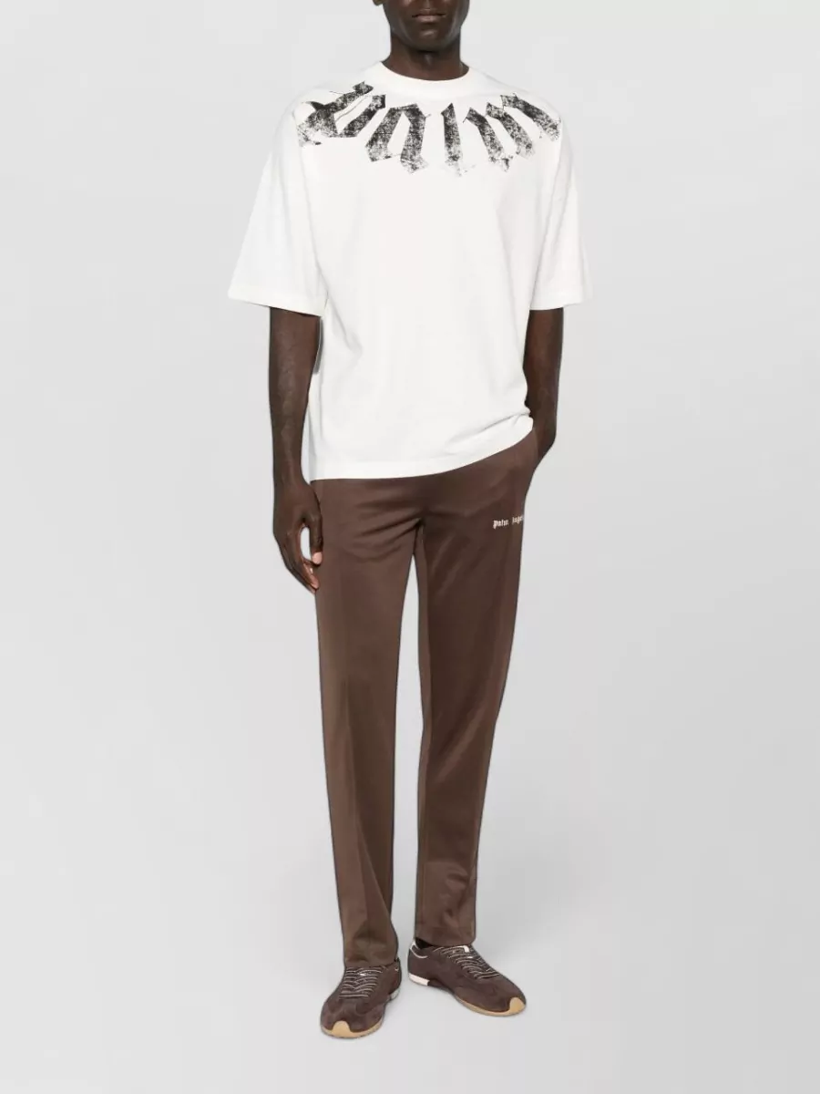 Palm Angels Straight-Leg Track Pants